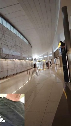 Would you believe the Arrivals Terminal at Abu Dhabi Airport is a mile long?