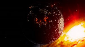 Free video - Skull, Alien, Lights, Motion