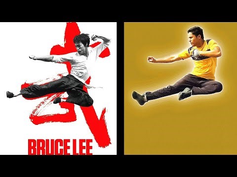 I TRIED TO BRUCE LEE STUNTS | bruce lee fight scenes | stunt double for bruce lee |