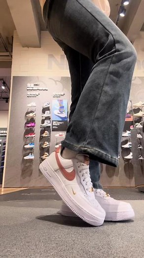 超超超温柔的粉色双勾空军#nike #女鞋推荐 #新鞋到了
