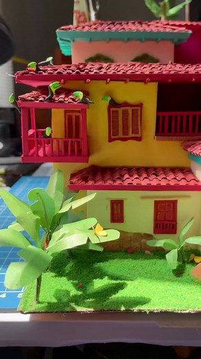 Tutorial de telhas simples e fácil! O que acharam? #maquete #AprendaNoTiktok #diy