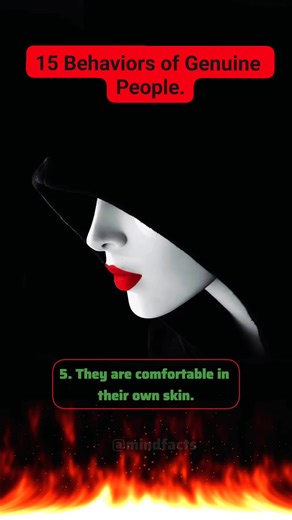 15 Behaviors of Genuine People.😎 “Genuine individuals exude authenticity, not to impress, but because their inherent nature is genuine. Their sincerity, tranquil demeanor, and pure intentions render them unforgettable. People with genuine qualities are a rare find—unassuming, resilient, and profoundly impactful. Embodying authenticity is a virtue to uphold.” Psychologicalbook Psychology Thinks Psychology Today #GenuinePeople #RealOnes #AuthenticVibes #StayReal #RealPersonality #PureSoul #Truthf