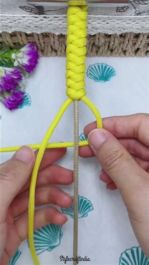 Learn To Make Amazing diy Macrame Knot Video #diy #macrame #shorts #diy #handmade