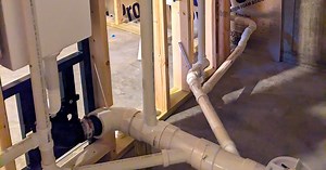 Builder: For simple bathroom projects, try installing the plumbing yourself