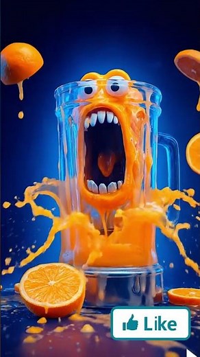 This Orange Freaks Out When Blended!