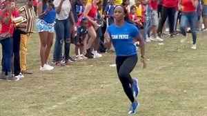 Watch: Olympic legend leaves parents in her dust at school sports day