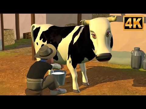 Mrs Cow Milk Song Fun Learning Dairy Products for Toddlers