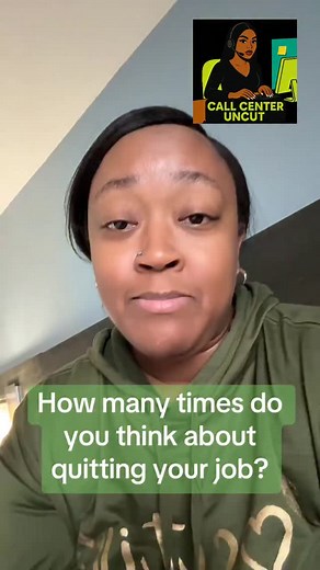 Baby… the way this audio got me SCREAMING because how many times do I think about quitting my job? 🎤 Every day… every dayyyy… and it won’t stoooopppp 😩🤣 Like be so fr — the moment I log in, I’m already plotting my escape route like Shawshank Redemption. One “hello?” from a customer and I’m like, “Yeah… imma quit today. Forreal this time.” 😭💀 Working in a call center will have you daydreaming about disappearing mid-call, deleting the system login, and starting a new life in Bali with no head