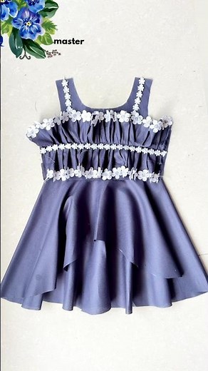 Easy Baby Frock Cutting and Stitching | Step by Step Baby Frock Tutorial | Beginners Friendly