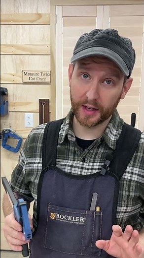 Rockler's Spring-Loaded Bar Clamps have innovative one handed operation.