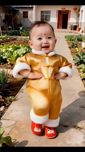 Groove Back in Time: The Iconic 90s Dancing Baby Cha-Cha! 🕺👶 #ThrowbackVibes