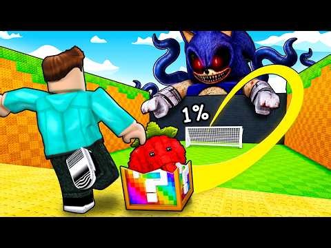 I INSTALLED HACKS IN KICK A LUCKY BLOCK IN ROBLOX !!
