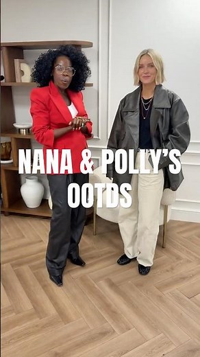 Nana & Polly’s OOTD ✨ Mango Tailoring & Frankie Shop Layering