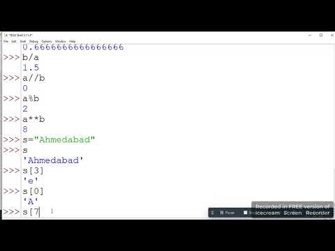 Arithmetic Operations and String Slicing in Python