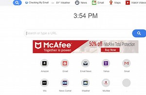 Remove Checking My Email Browser Redirect