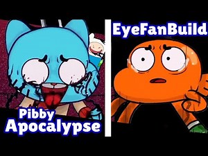 Friday Night Funkin' VS Pibby Apocalypse EyeFanBuild | Corrupted Gumball/Finn/Jake Glitch (FNF Mod)