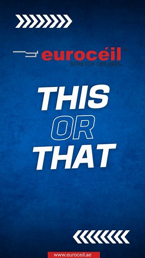 Why compromise on design integrity when you can choose precision? euroceil ceilings redefine ceiling aesthetics with seamless finishes, perfect acoustics, and integrated lighting solutions. Every project deserves a ceiling that performs as beautifully as it looks; that’s the euroceil standard. #euroceilceiling #ArchitecturalDesign #StretchCeilings #InteriorInnovation #SeamlessSpaces #ModernArchitecture #DesignExcellence | Euroceil Trading LLC | Facebook