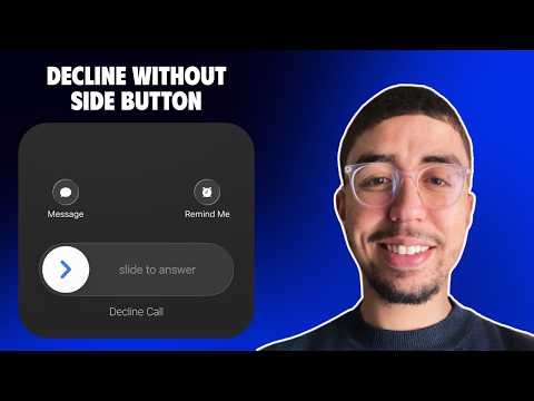 How to Decline Call on iPhone Without Side Button (Easy & Quick)