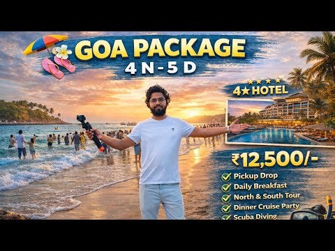 Goa Package 4Night 5Days | Goa Tour Plan | Goa A-Z Tour Guide | Goa Budget Package | Goa Vlog |