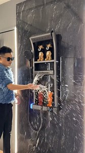 327K views · 1.1K reactions |  Sound + Water = Magic  Feel the beat while the water flows — a shower that sings with you  #SmartShower #BathroomLuxury #MusicVibes #HomeDesign #WellnessLiving | Home Kitchen Supplies | Facebook