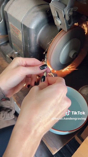 The long awaited graver making series! Part 1 is making the graver and adding the handle the way I was taught. Follow on instagram to see more follow up! #handengraving #graver #jewelrytutorial #handmade #tooljunkie