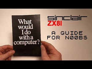 The Sinclair ZX81 for n00bs *GUIDE* in English