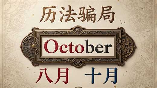 octopus是【八】爪鱼，October却是【十】月？英语为何会这样！