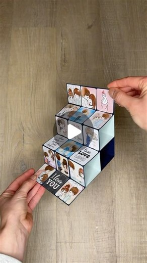 🦋 Tatjana 🦋 on Instagram: "DIY Stair Step Photo Card | Easy Pop-Up Card Tutorial #popupcard #cardmaking #tutorial #photocard #cardideas #papercraft #diycard"