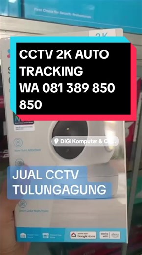 Butuh CCTV 2K dengan fitur lengkap? DiGi Comp solusi Jual CCTV Tulungagung terpercaya 🔥 Langsung chat sekarang! 📲 WA 081 389 850 850 #JualCCTVTulungagung #CCTV2K #C6NPro2K #KeamananRumah #CCTVMurah #TulungagungHits #DigiComp