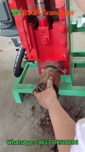 Small Household Motor Recycling Machine | Mini BSC Motor Stator Recycling Machine for 15kW Motors