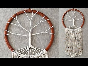 DIY Dreamcatcher "TREE OF LIFE" (step by step) | DIY Dreamcatcher "TREE OF LIFE"