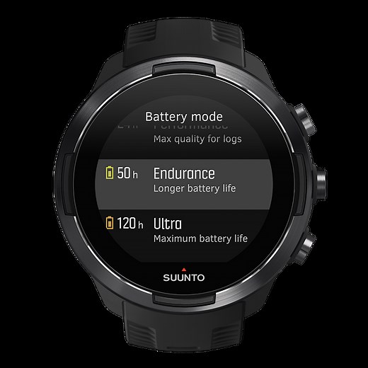 Suunto 9 Baro Black - GPS sports watch with a long battery life