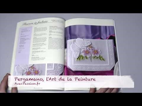 Livre Pergamano Art de la peinture sur papier parchemin