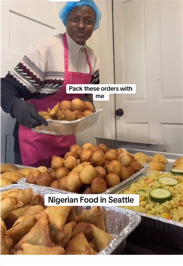 #seattlecatering #seattlefoodie #seattletiktok #smallchopsvendor #naijafood