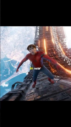 The Real Reason Tony Stark Created the Iron Spider Suit #movie #ironman