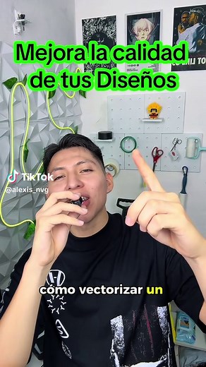 Cómo vectorizar y mejorar la calidad de tus diseños #emprendimiento #playeraspersonalizadas #tutorial #foryoupage