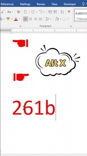 How to Insert Finger Symbol in MS Word - Quick Guide #words