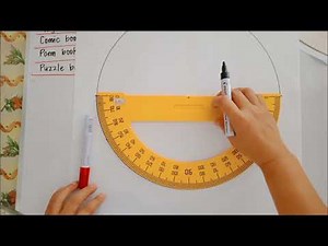 Grade 6- How to Construct a Pie Graph