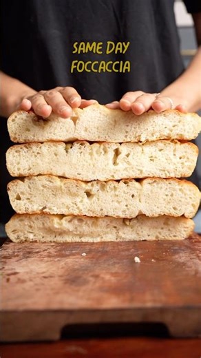 Same day focaccia recipe for Indian weather! (Hot/humid climate)