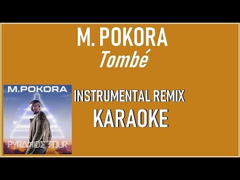 M. Pokora - Tombé karaoke (instrumental Cover)