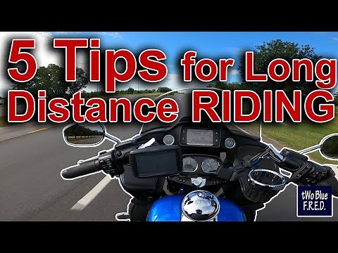 Motorcycle Long Distance riding - 5 tips to help you stay in the saddle longer