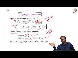 Duality and Lagrangian - Part 1