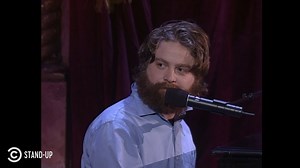 35K views · 267 reactions | While accompanying himself at the piano, Zach Galifianakis shares the origin of his sinus problems, tells the story of a night of too much drinking and what he likes to do at the movie theater. | Comedy Central Stand-Up | Facebook