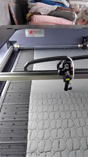Large working area, multiple laser heads, automatic feed fabric laser cutting machine | Redsail laser