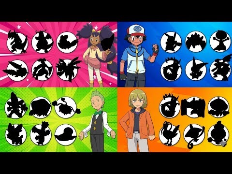 Ash , Iris & Cilan Pokémon (Bonus: Trip)