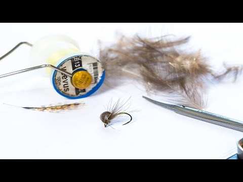 CDC Loop Wing Emerger Fly Tying - Olive Upright / Blue Winged Olive / Yellow May Dun