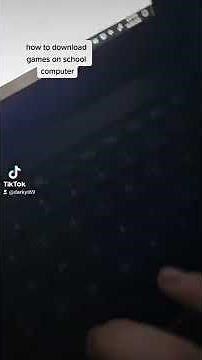 How to install Games on school laptop