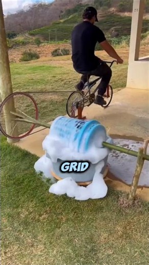 He Built a Bike-Powered Washing Machine 🤯🚴