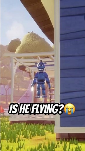Rabbid Plays Hello Neighbor Animatronics (So Random💀) #2 #memes #funny
