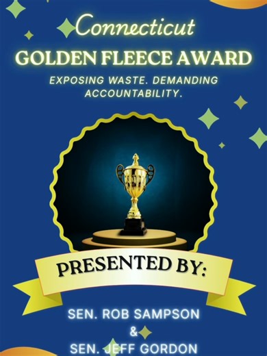 The next recipient of the Connecticut Golden Fleece Award goes to…. Eastern Connecticut State University! ECSU continues to waste taxpayer money by abusing their purchase cards and losing track of spending! Congratulations Eastern on successfully wasting the taxpayers hard earned money! https://wp.cga.ct.gov/apa/wp-content/cgacustom/reports/Southern Connecticut State University_20251105_FY2021,2022.pdf #sampsonforct #CTPolitics #CTSenate #TaxpayerMoney #governmentaccountability #GovTransparency